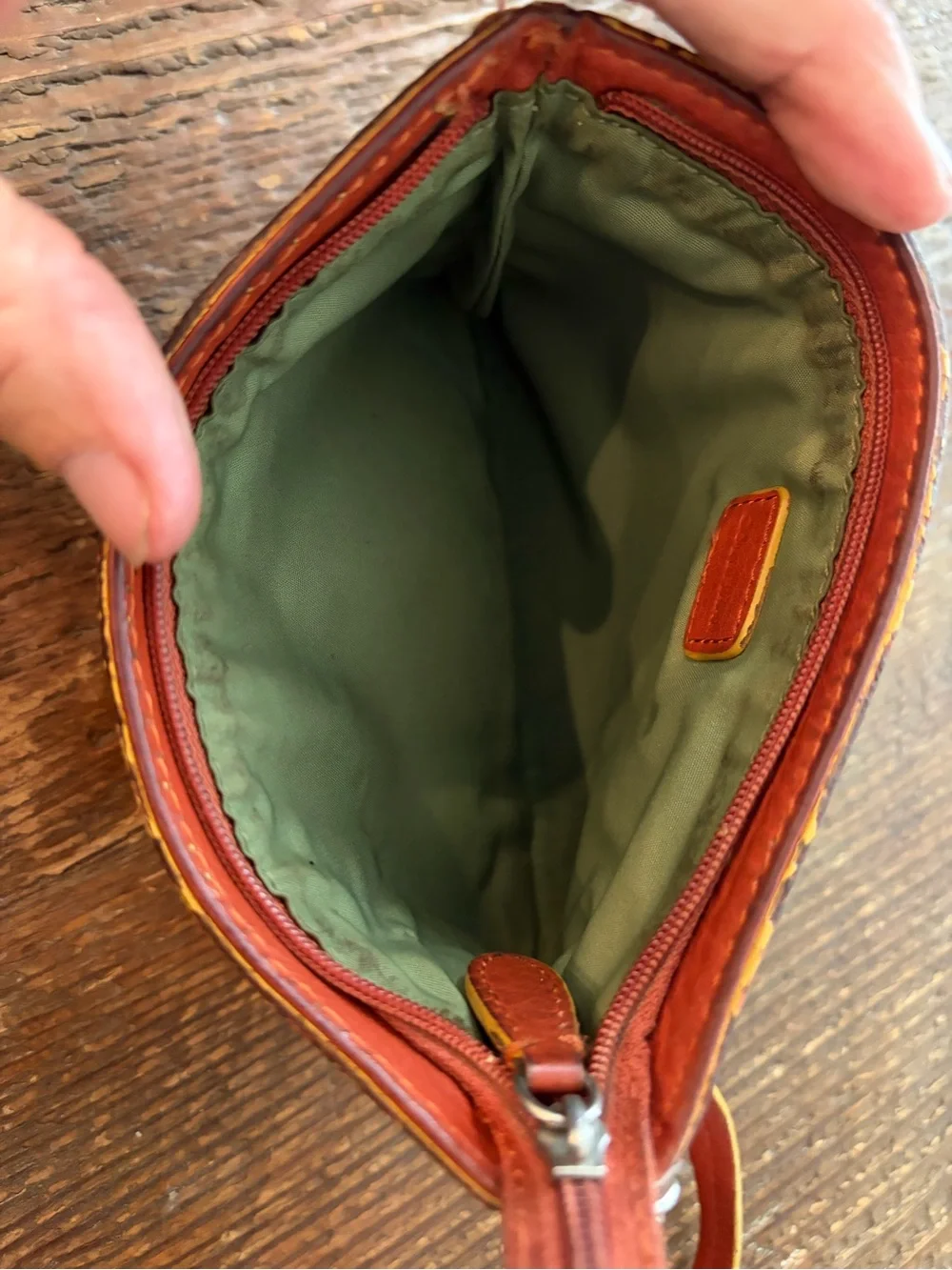 Cole Haan compact leather